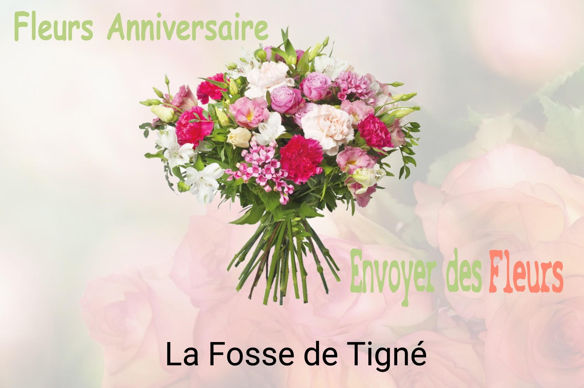 Bouquet de fleurs d’anniversaire livré à La Fosse-de-Tigné