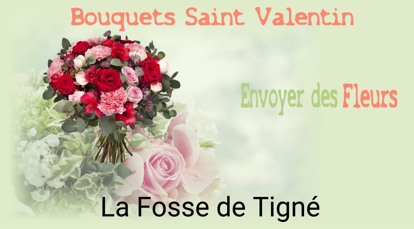 Roses de Saint-Valentin livrées à La Fosse-de-Tigné